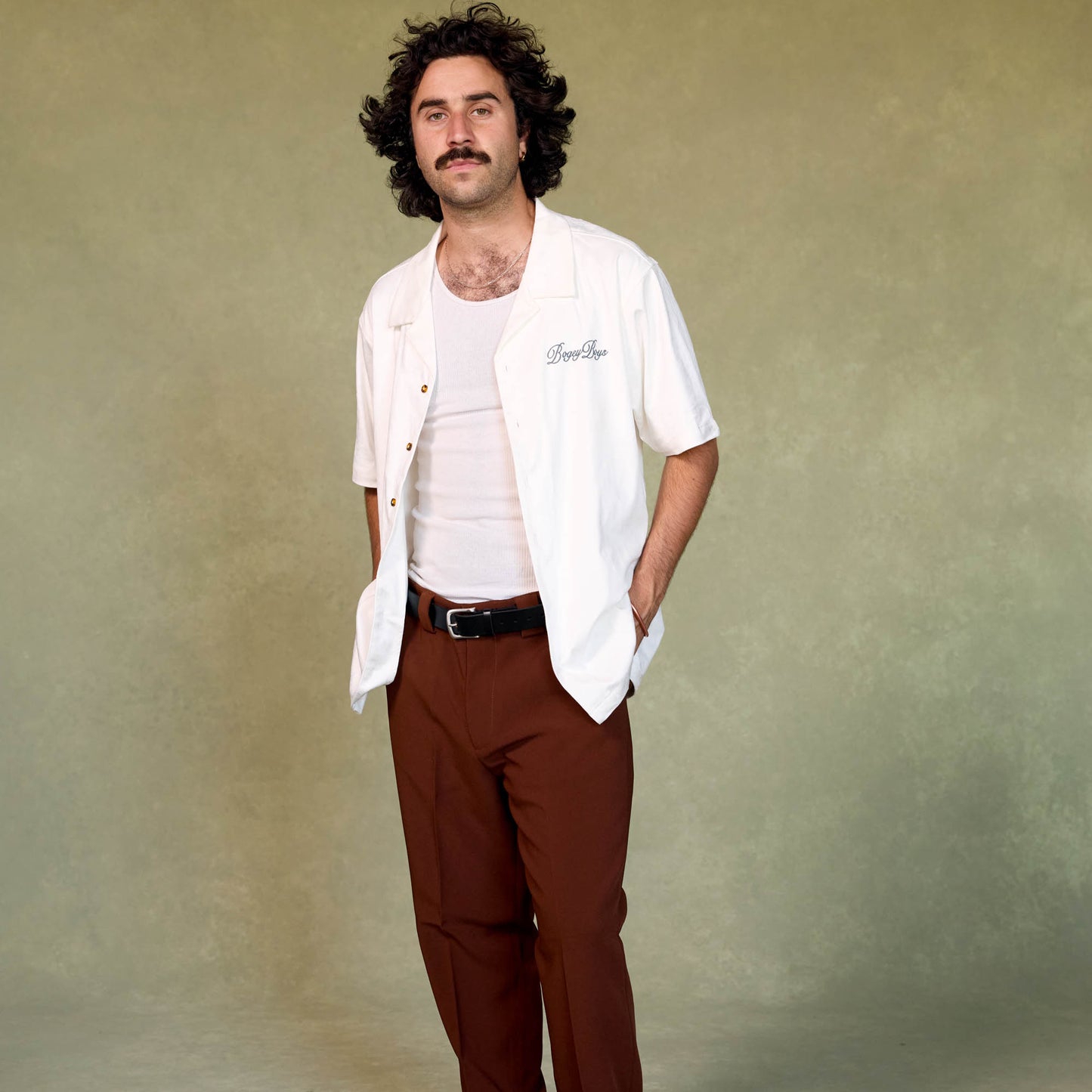 Micro Suede Button-Up - Milk