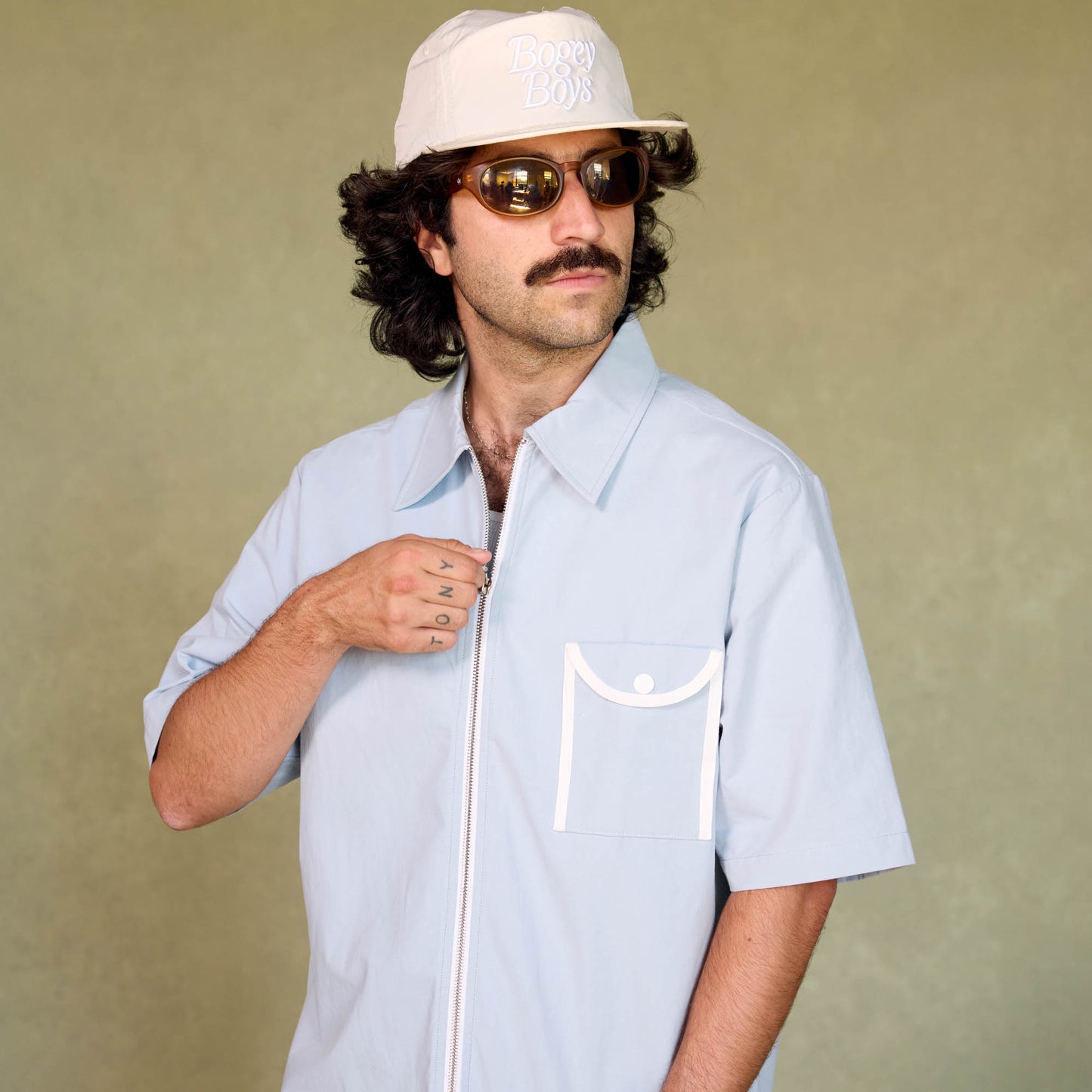 Piping Pocket Shirt - Iceberg