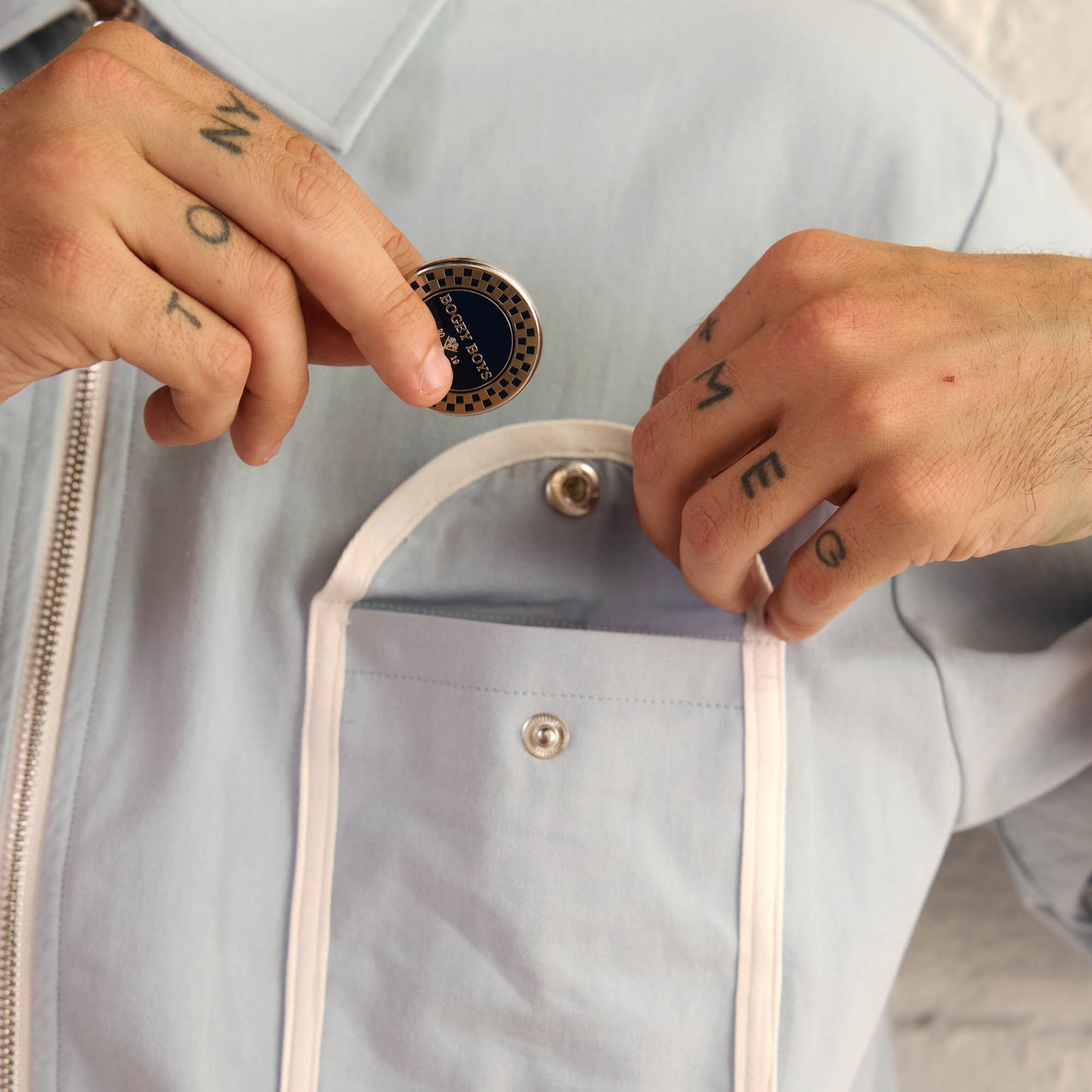 BB Palm Ball Marker - Navy