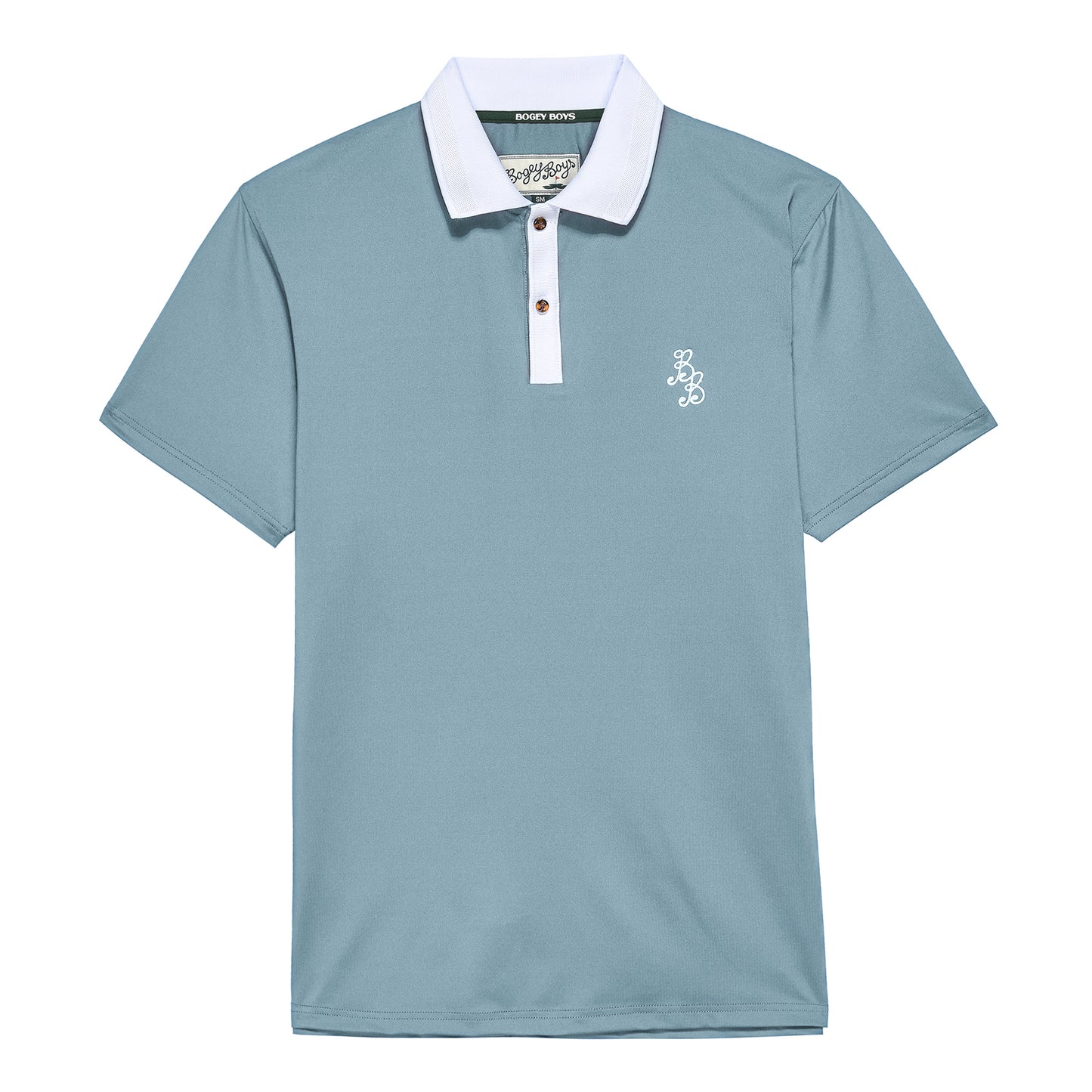 Essentials Athletic Polo - Bogey Blue