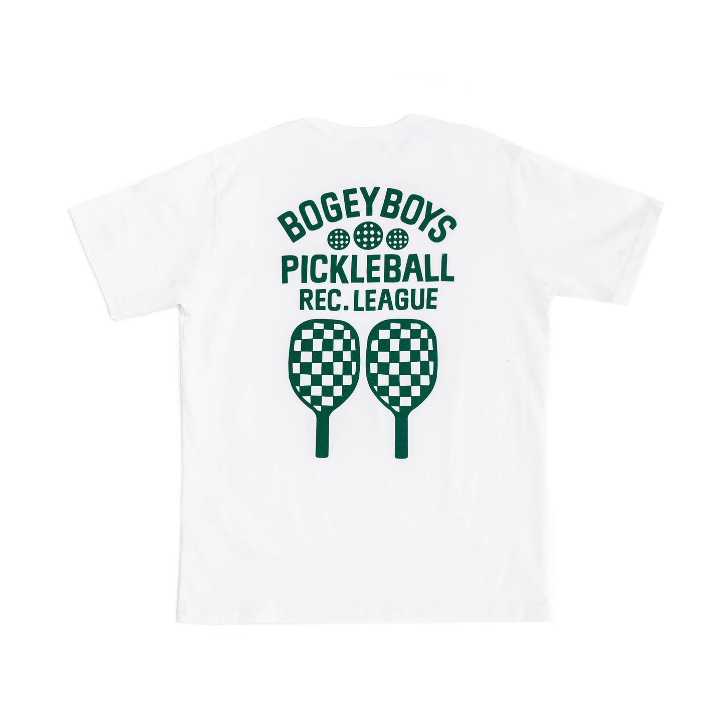 Pickleball Tee - White