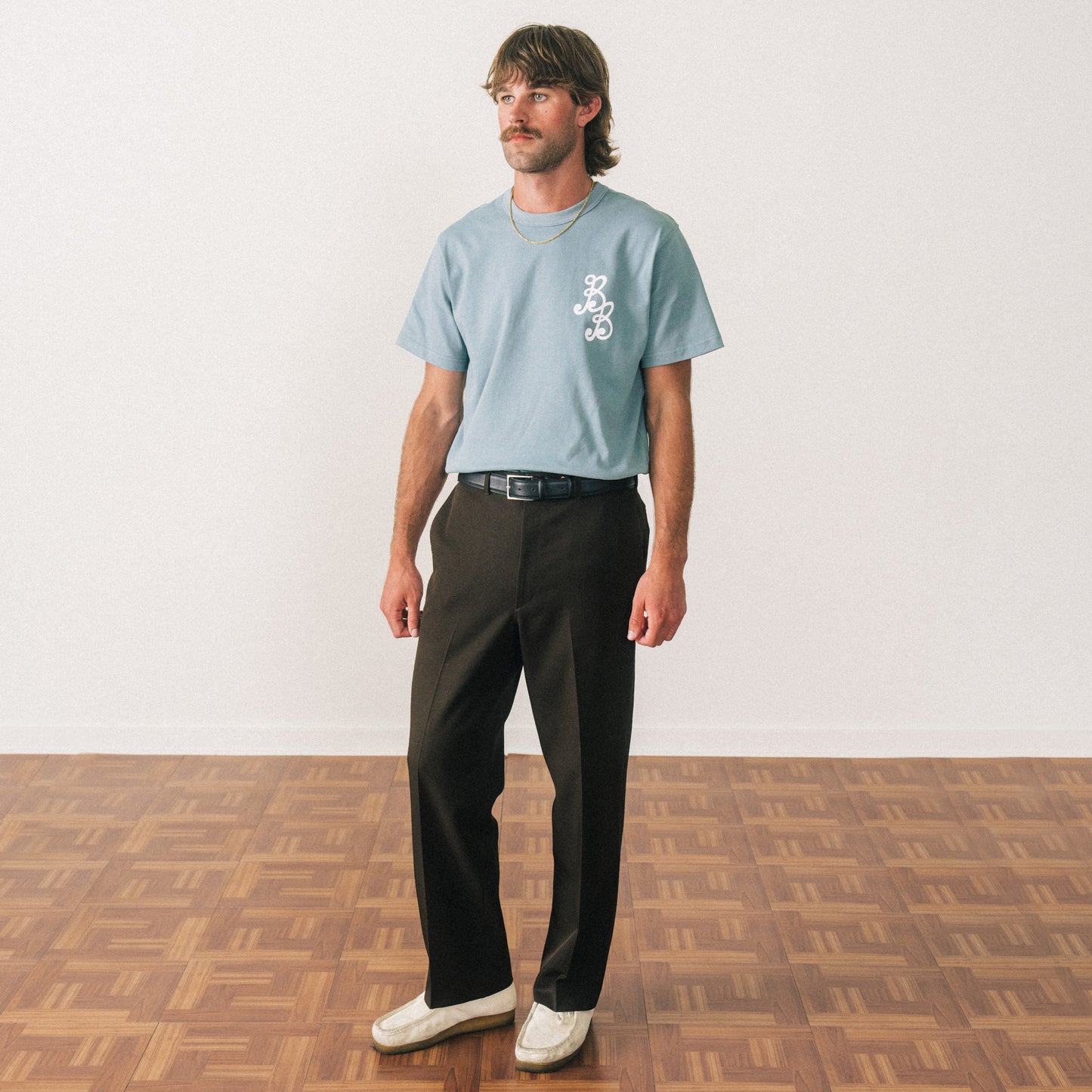 Essentials T-Shirt - Bogey Blue