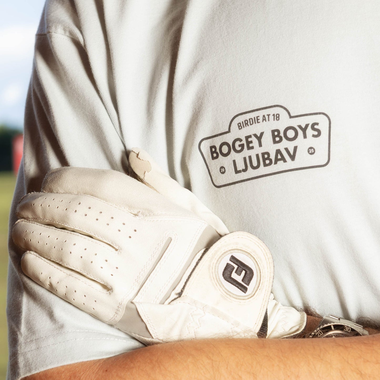 Ljubav x Bogey Boys Score T-Shirt - Grey