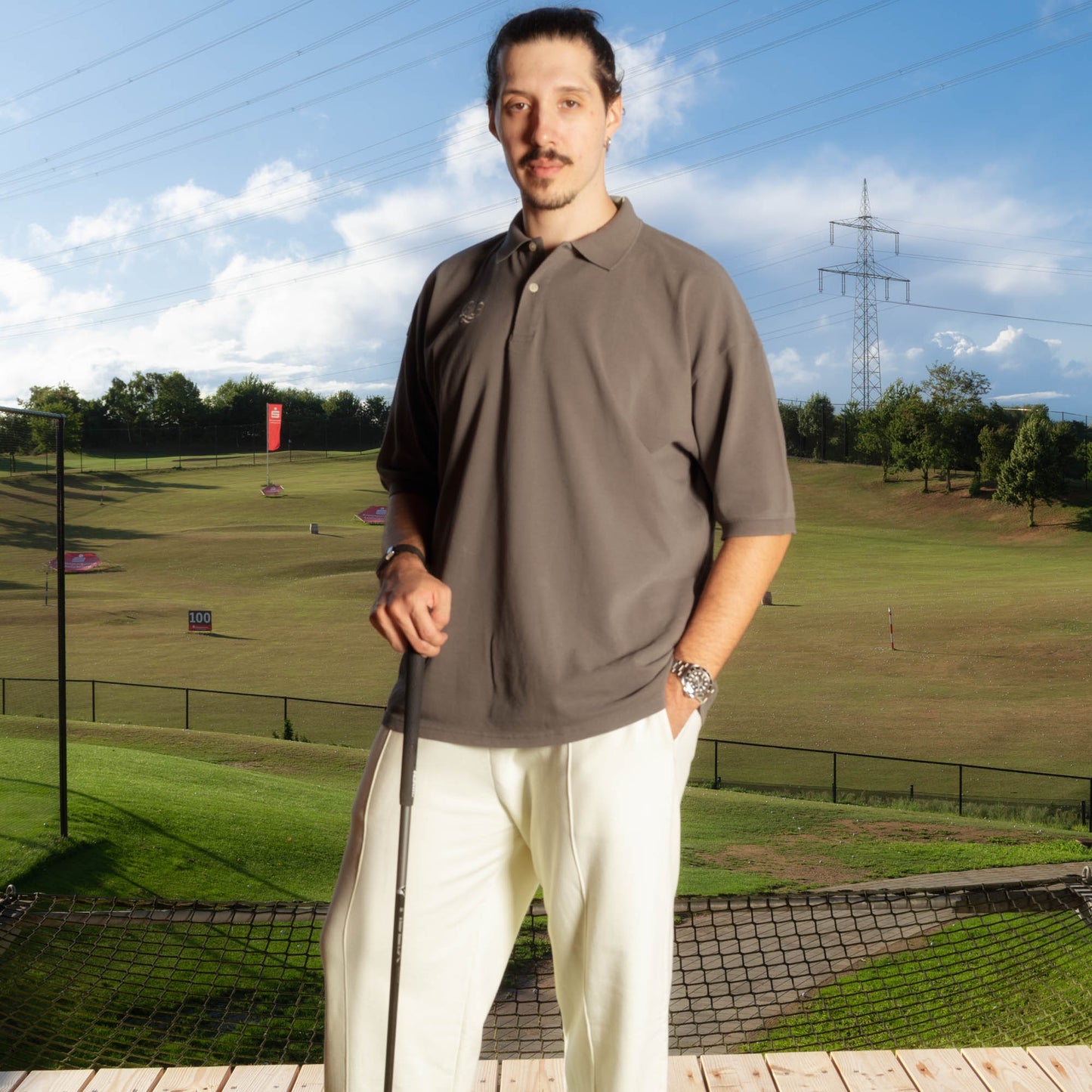 Ljubav x Bogey Boys Polo Shirt - Grey