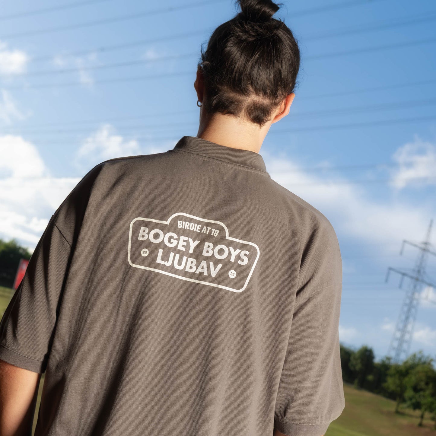 Ljubav x Bogey Boys Polo Shirt - Grey