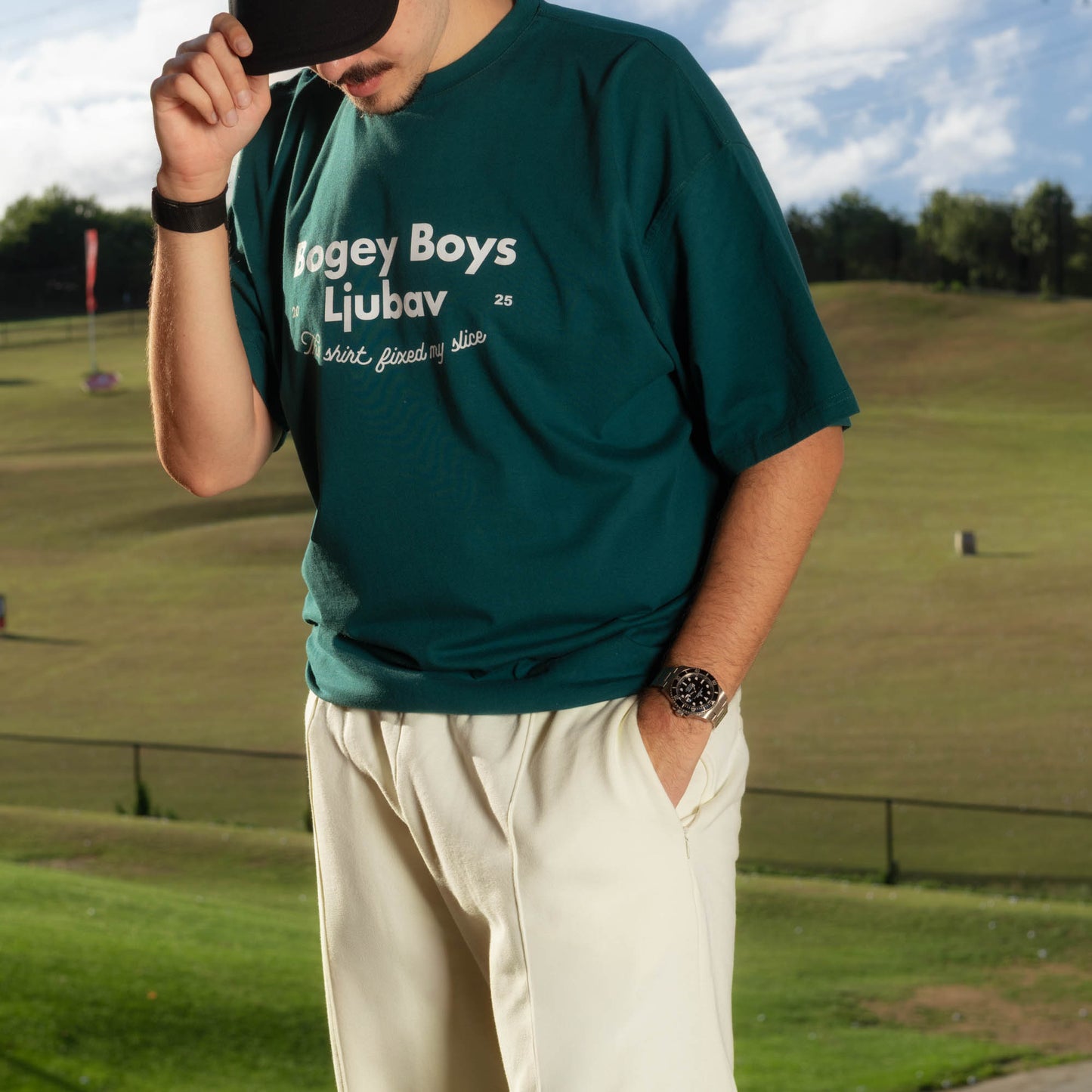 Ljubav x Bogey Boys Slice T-Shirt - Green