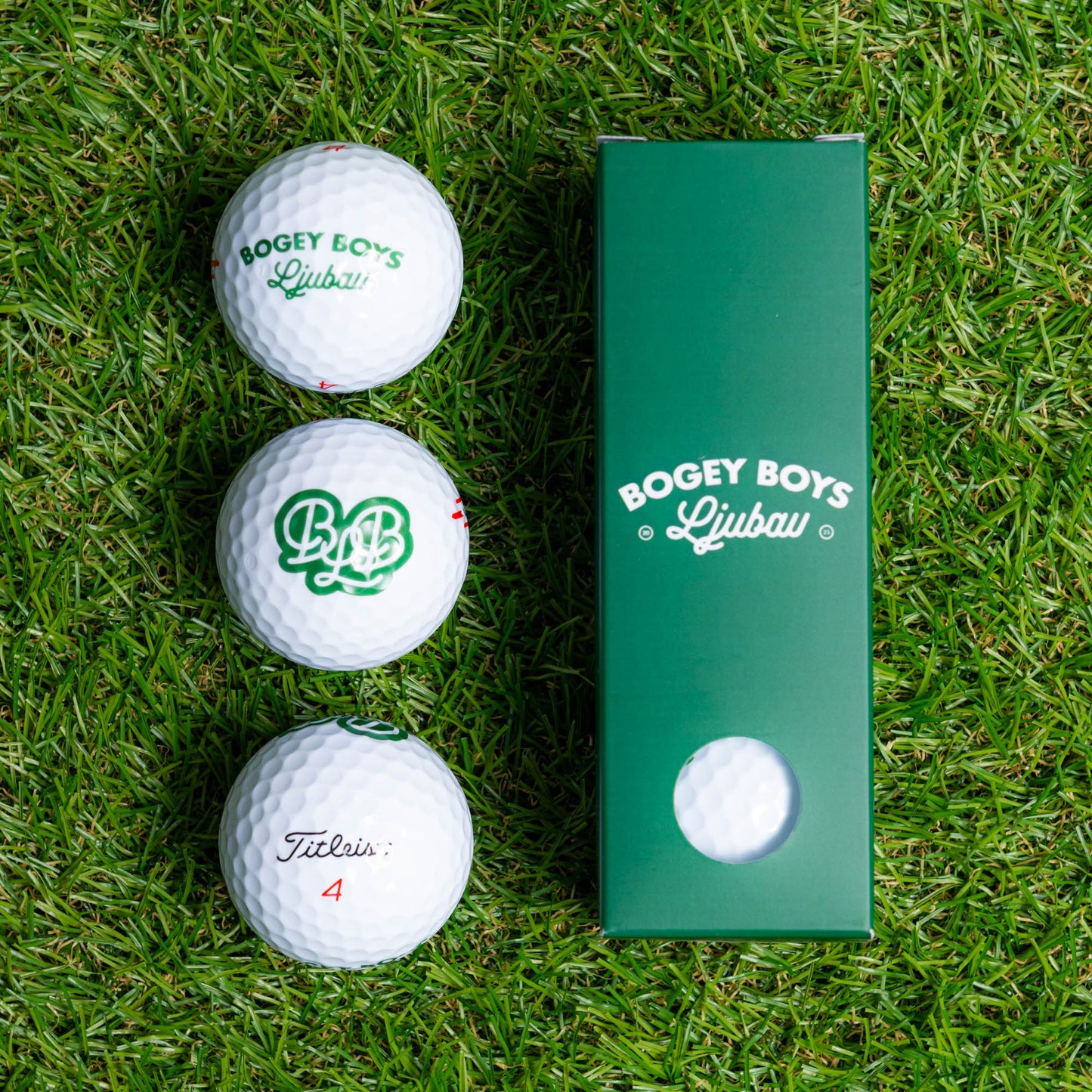 Ljubav x Bogey Boys Golf Balls - White