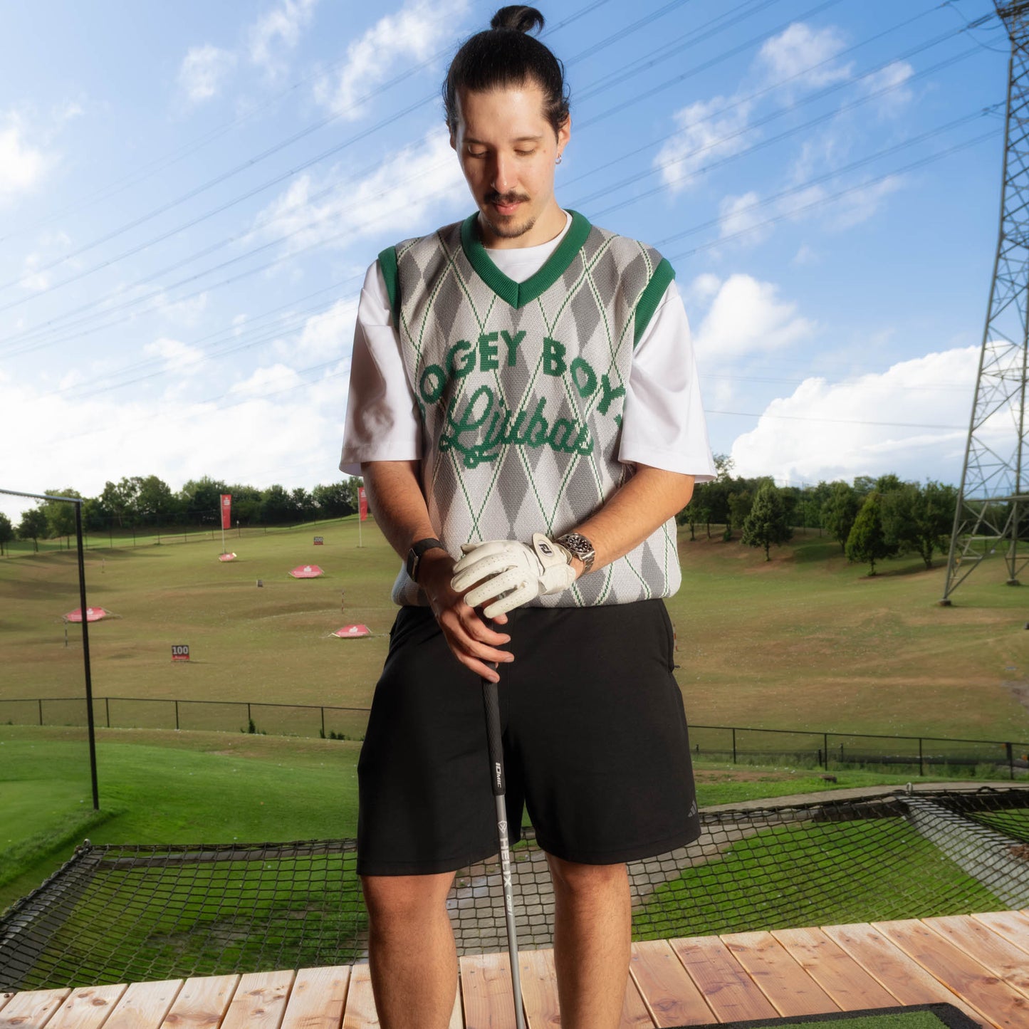 Ljubav x Bogey Boys Knit Vest - Green