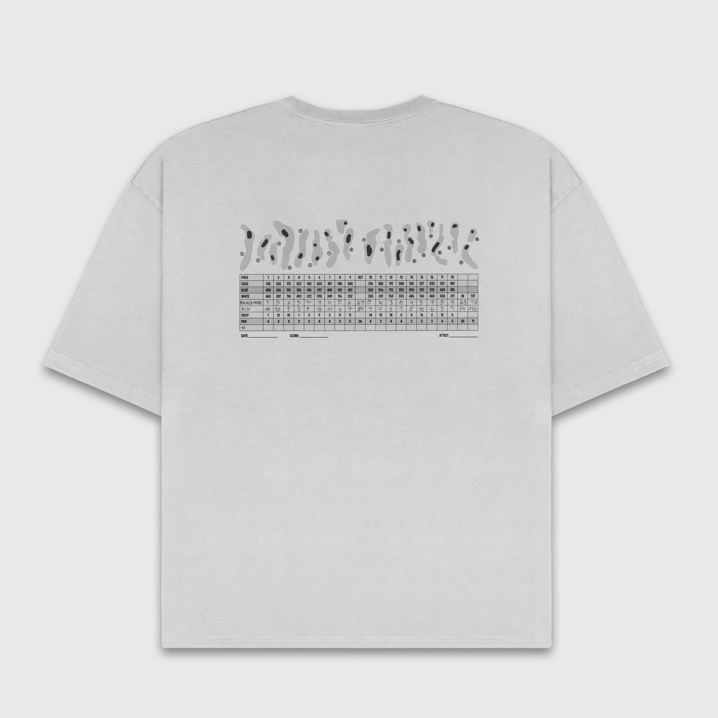 Ljubav x Bogey Boys Score T-Shirt - Grey