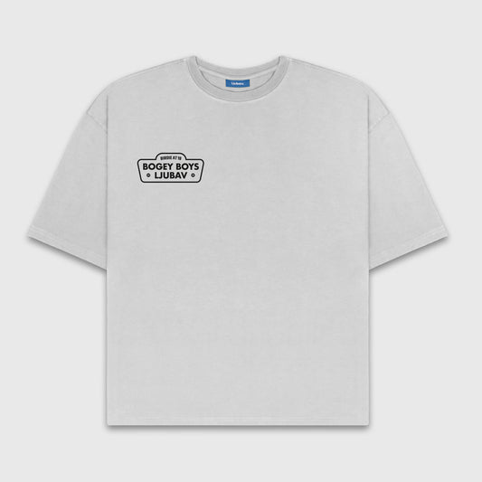 Ljubav x Bogey Boys Score T-Shirt - Grey