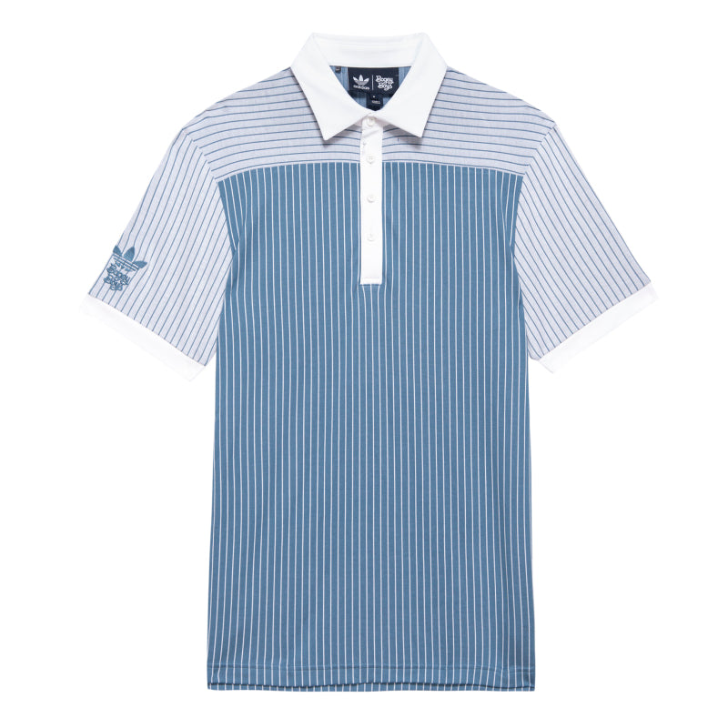 Bogey Boys x adidas Stripe Polo - Blue