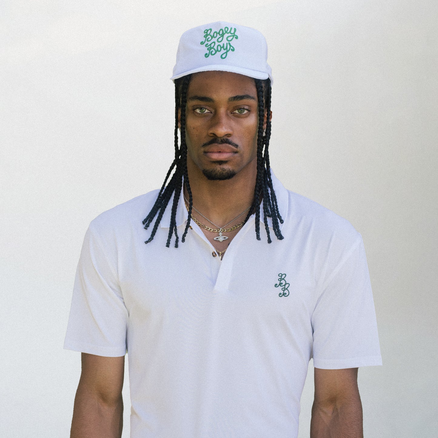 Essentials Athletic Polo - White