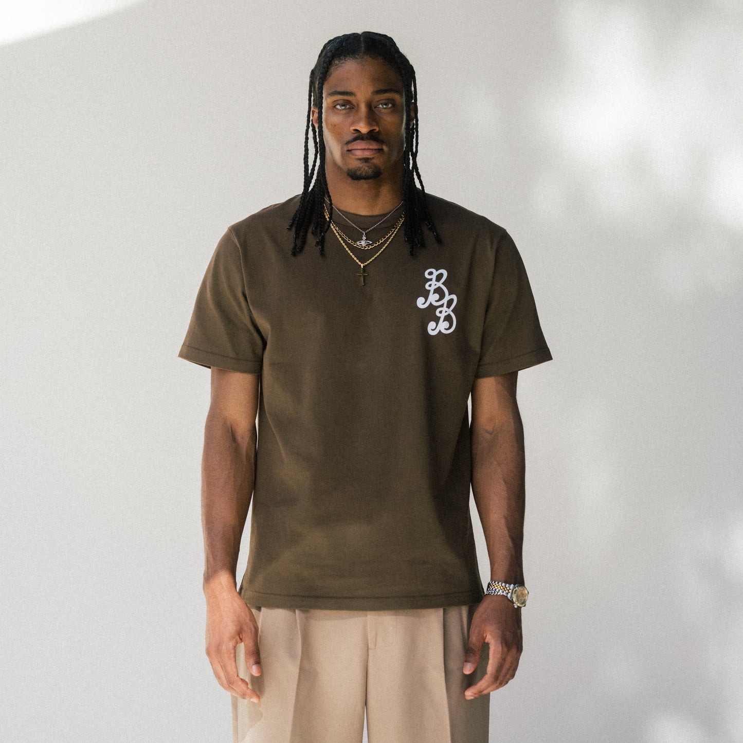 Essentials T-Shirt - Bogey Brown