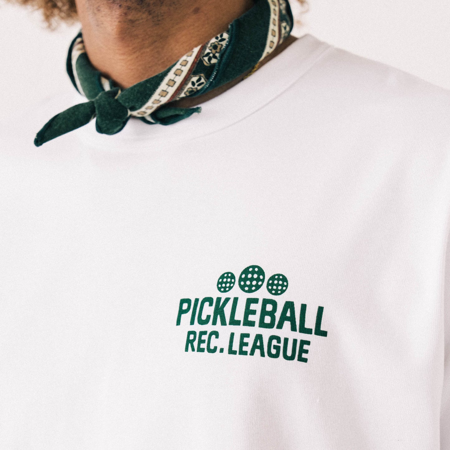 Pickleball Tee - White