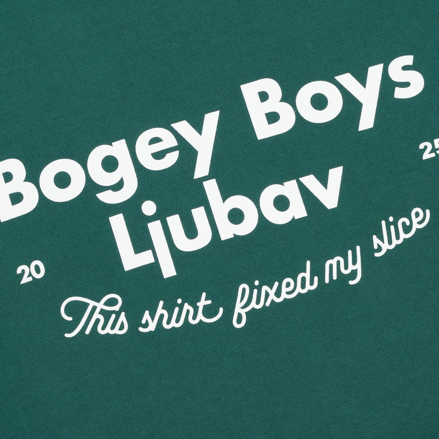 Ljubav x Bogey Boys Slice T-Shirt - Green
