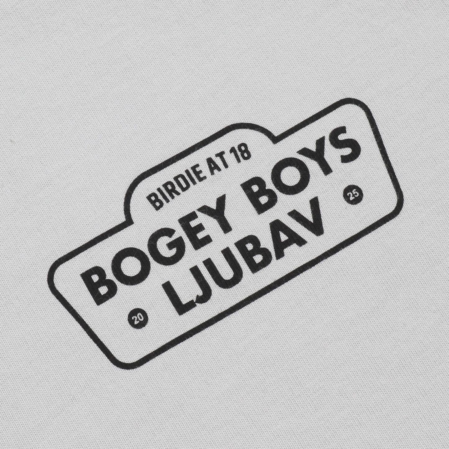 Ljubav x Bogey Boys Score T-Shirt - Grey