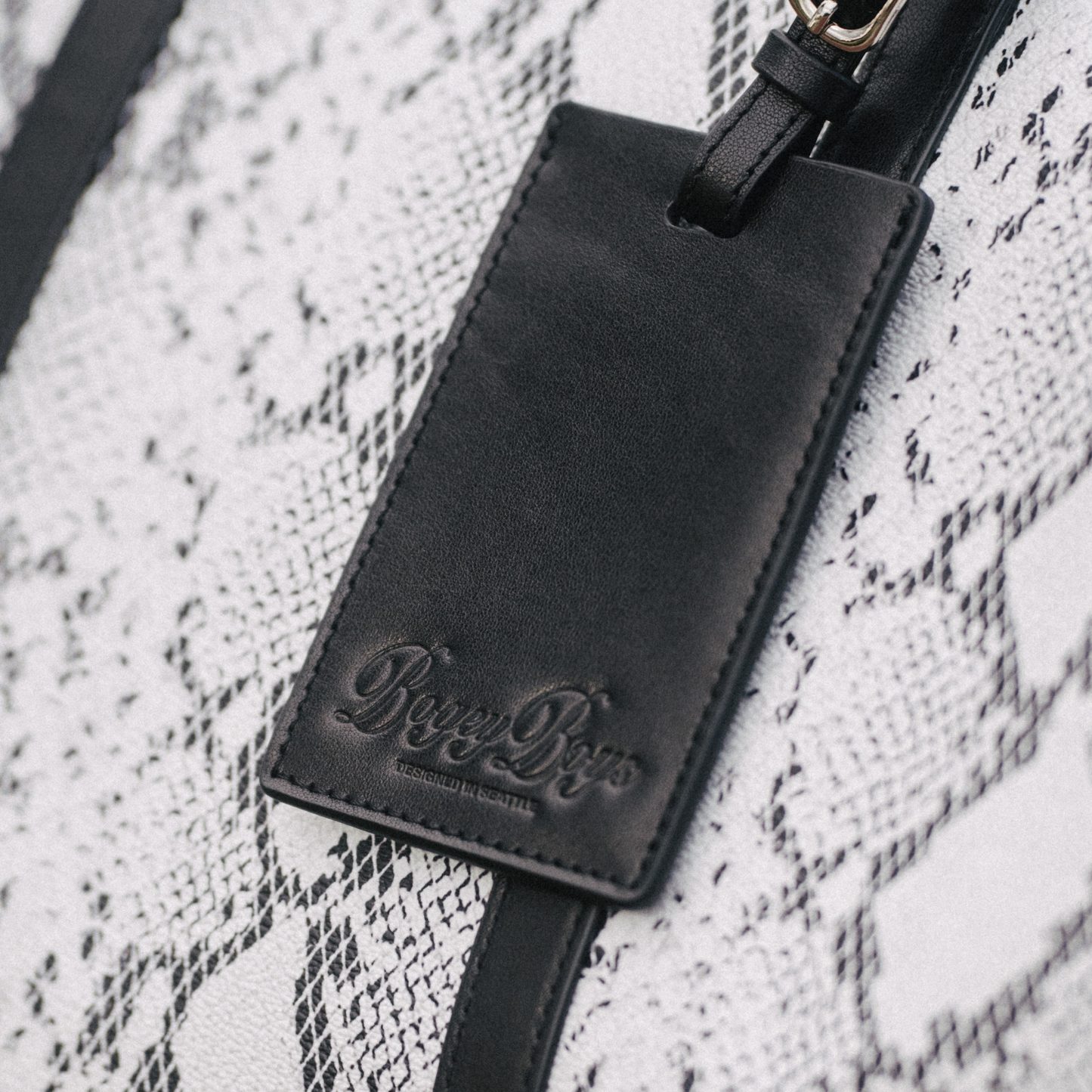 The Snake Run Duffle Bag - Python Grey