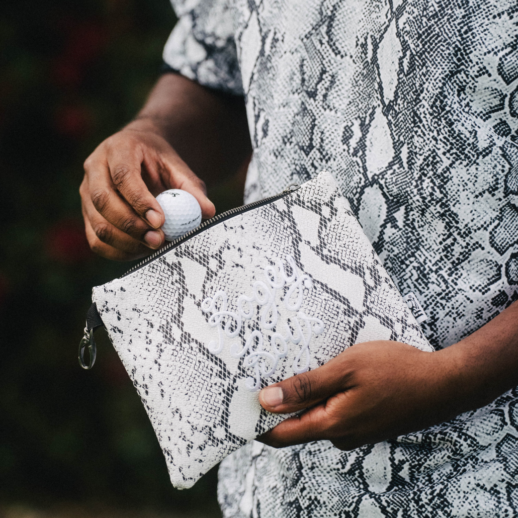 The Snake Run Small Tote Bag - Python Grey