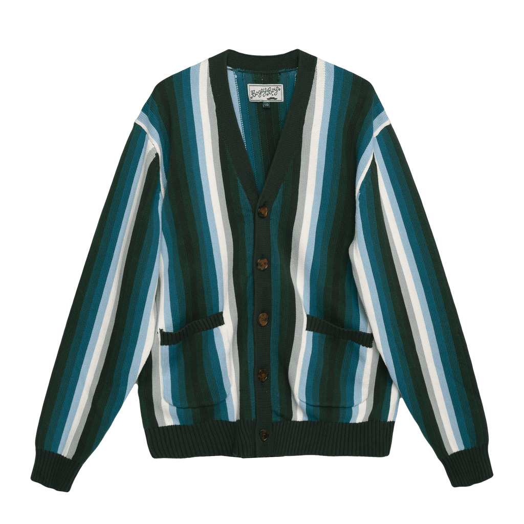 Boys 2025 green cardigan