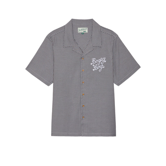 Mini Checkered Button-Up - Blue Check