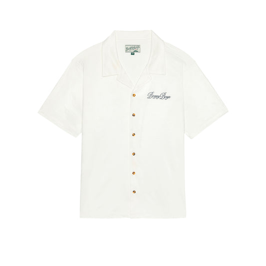Micro Suede Button-Up - Milk