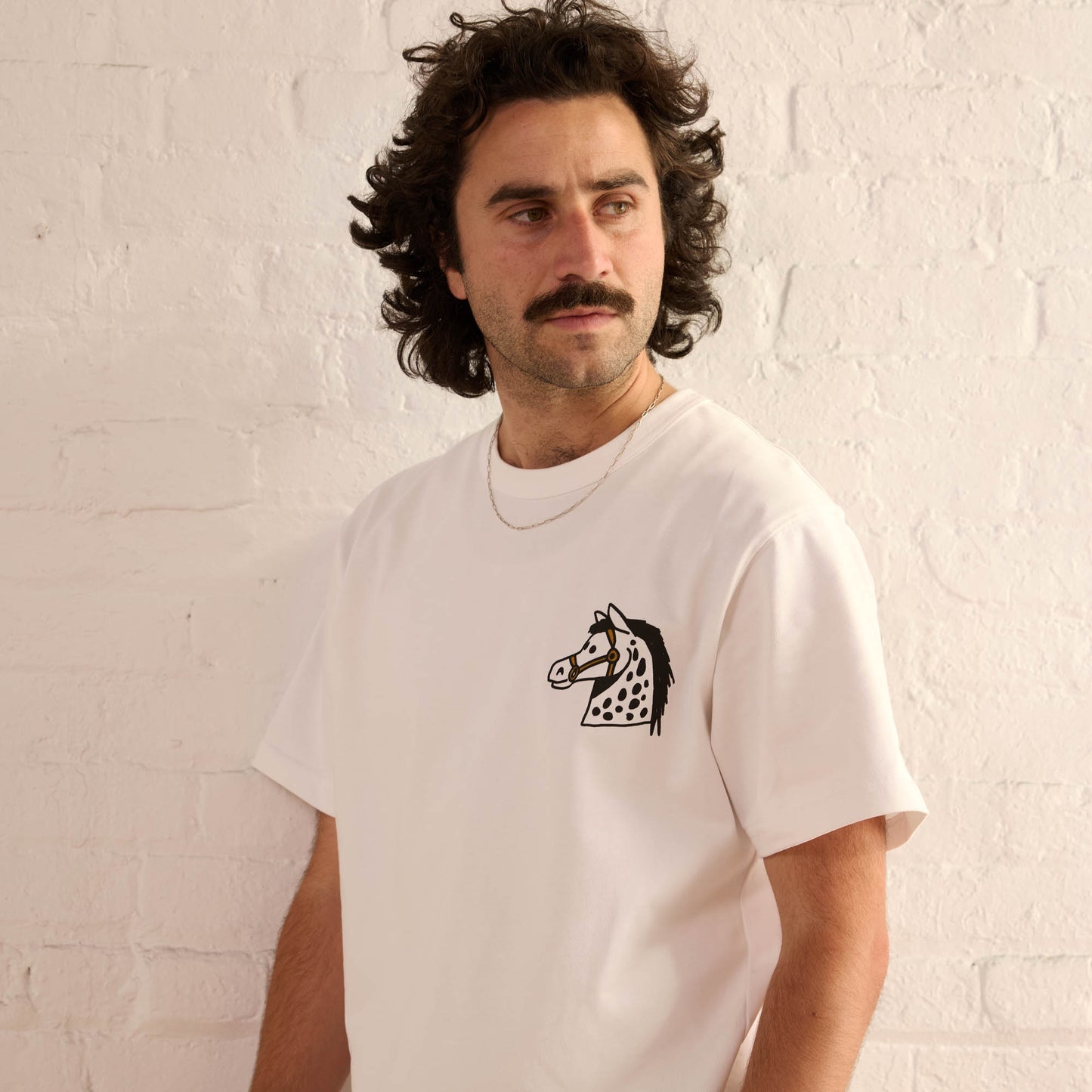 Horsey T-Shirt - White