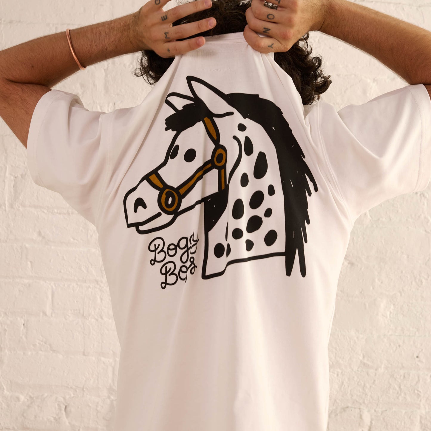 Horsey T-Shirt - White