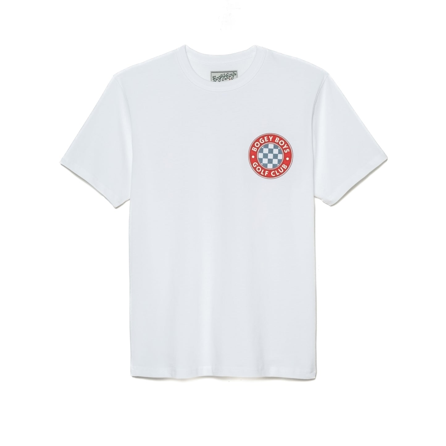 BBGC Check T-Shirt - White