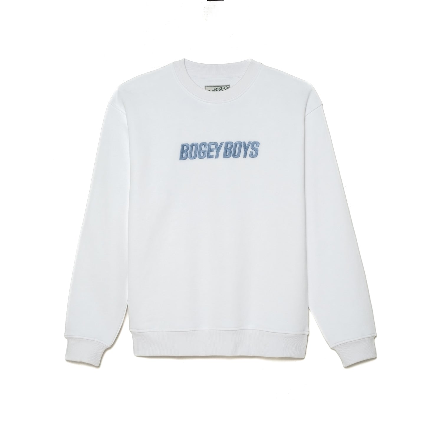 Bold Logo Crewneck - White