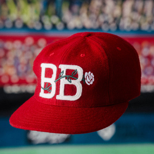 Bogey Boys x EFF Wool Rose Cap - Red