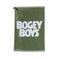 Bold Stacked Logo Golf Towel - Prairie Green