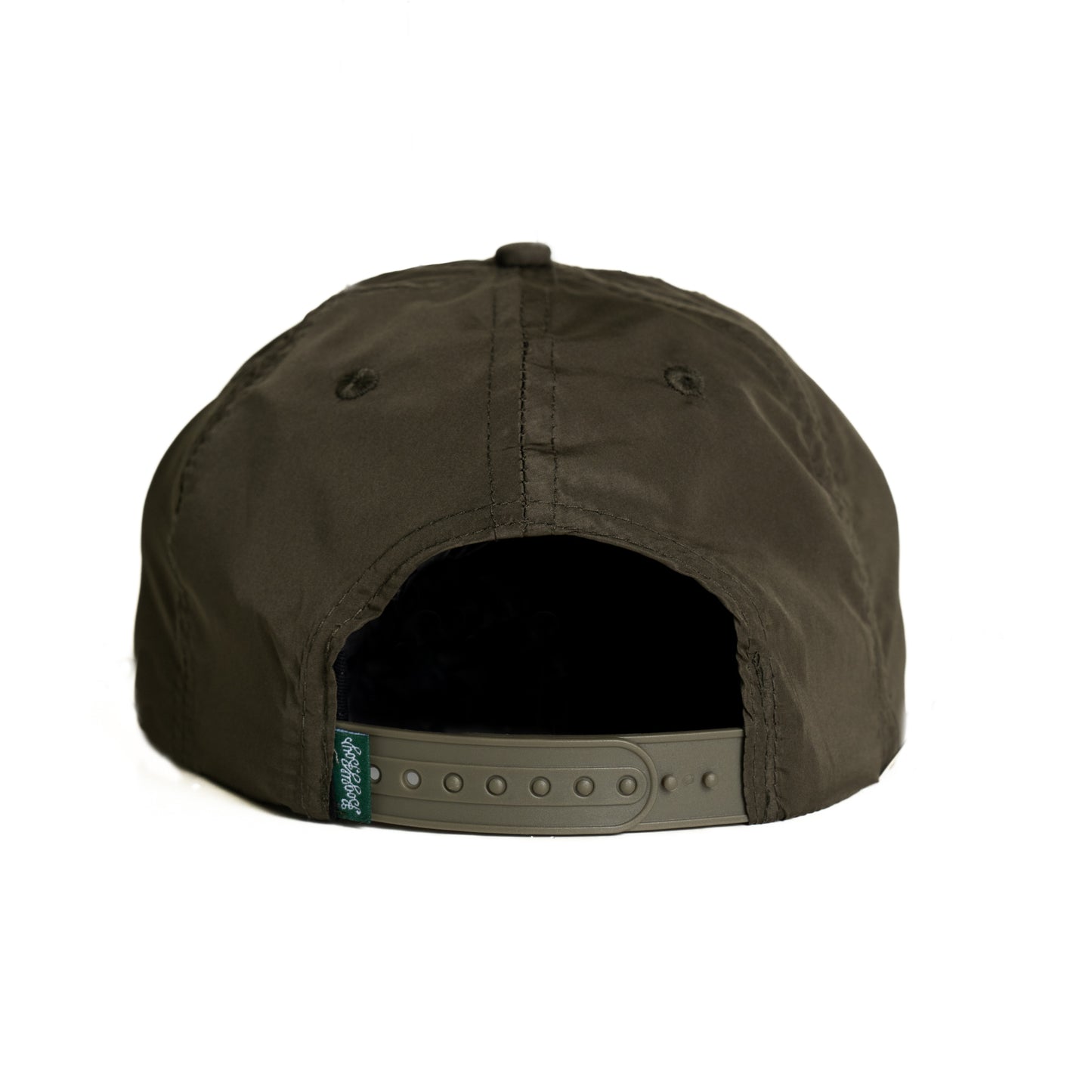 Bold Stacked Logo Hat - Dark Olive