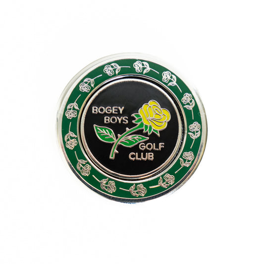 BBGC Rose Ball Marker - Green/Black