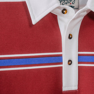 The GOAT Polo - Red/Purple