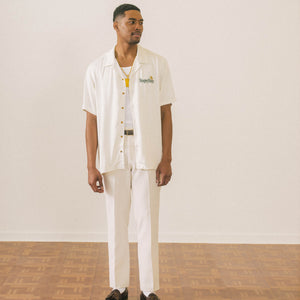 Grit Button Up - Off White