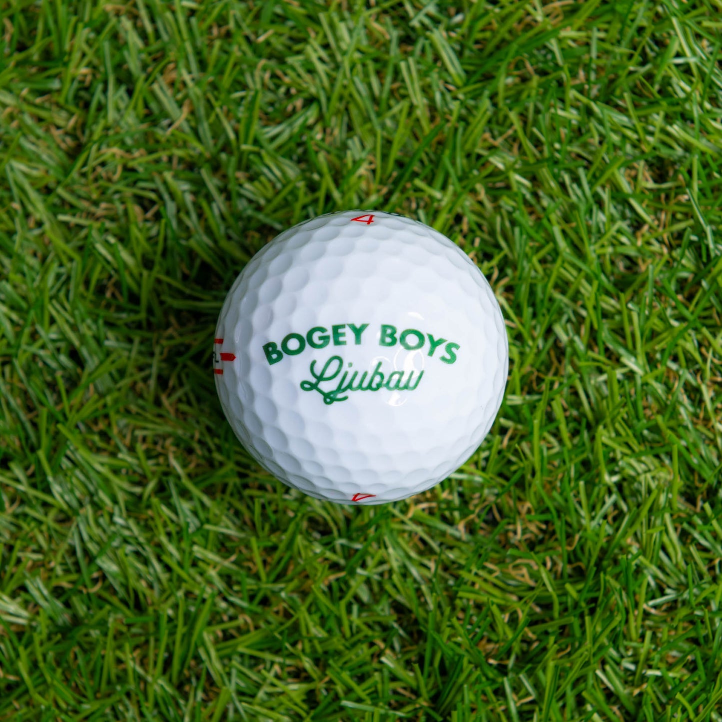 Ljubav x Bogey Boys Golf Balls - White