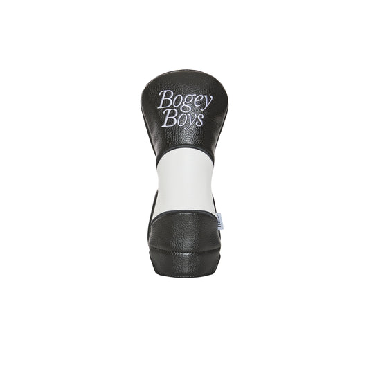Curved Block Head Covers - Black/White