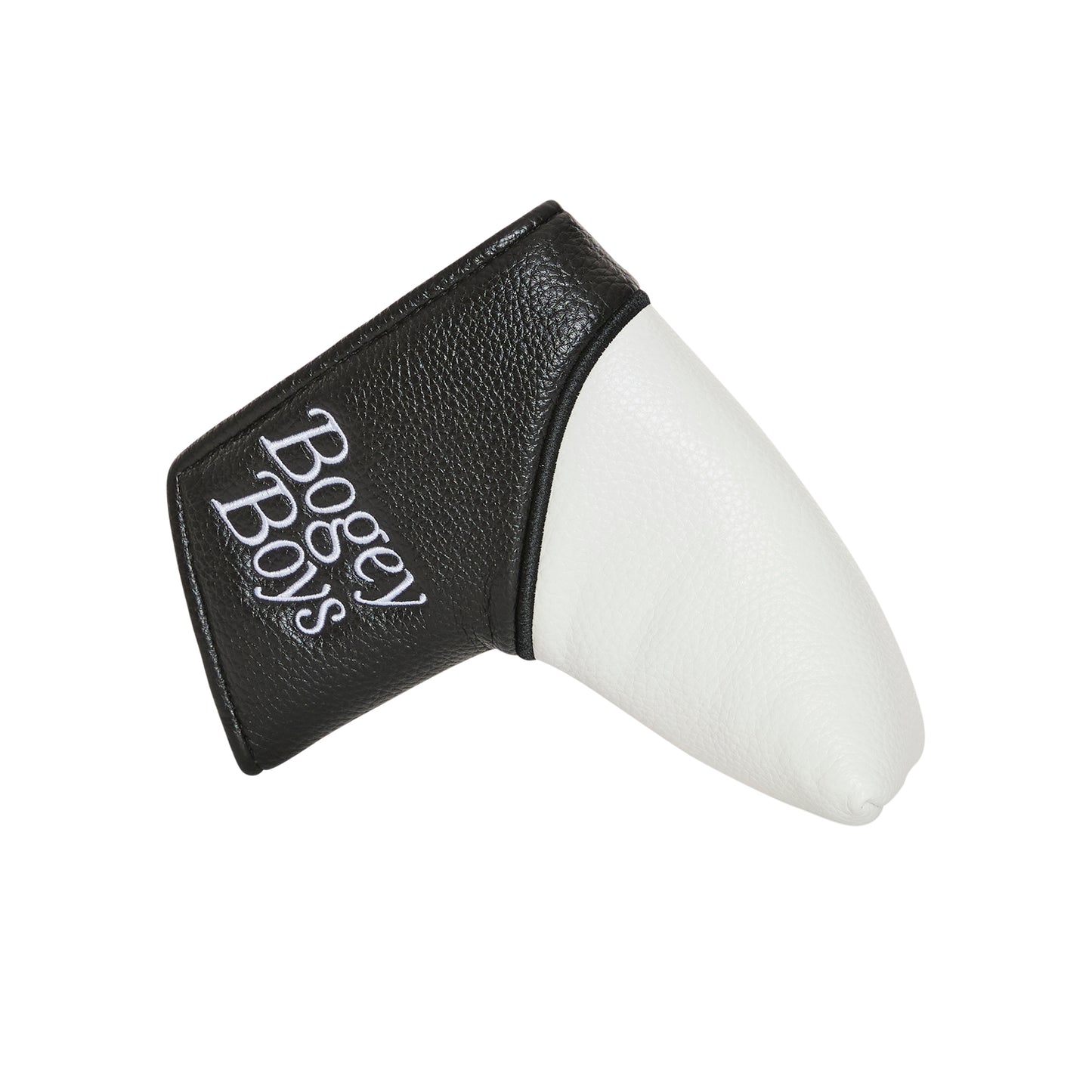 Curved Block Head Covers - Black/White