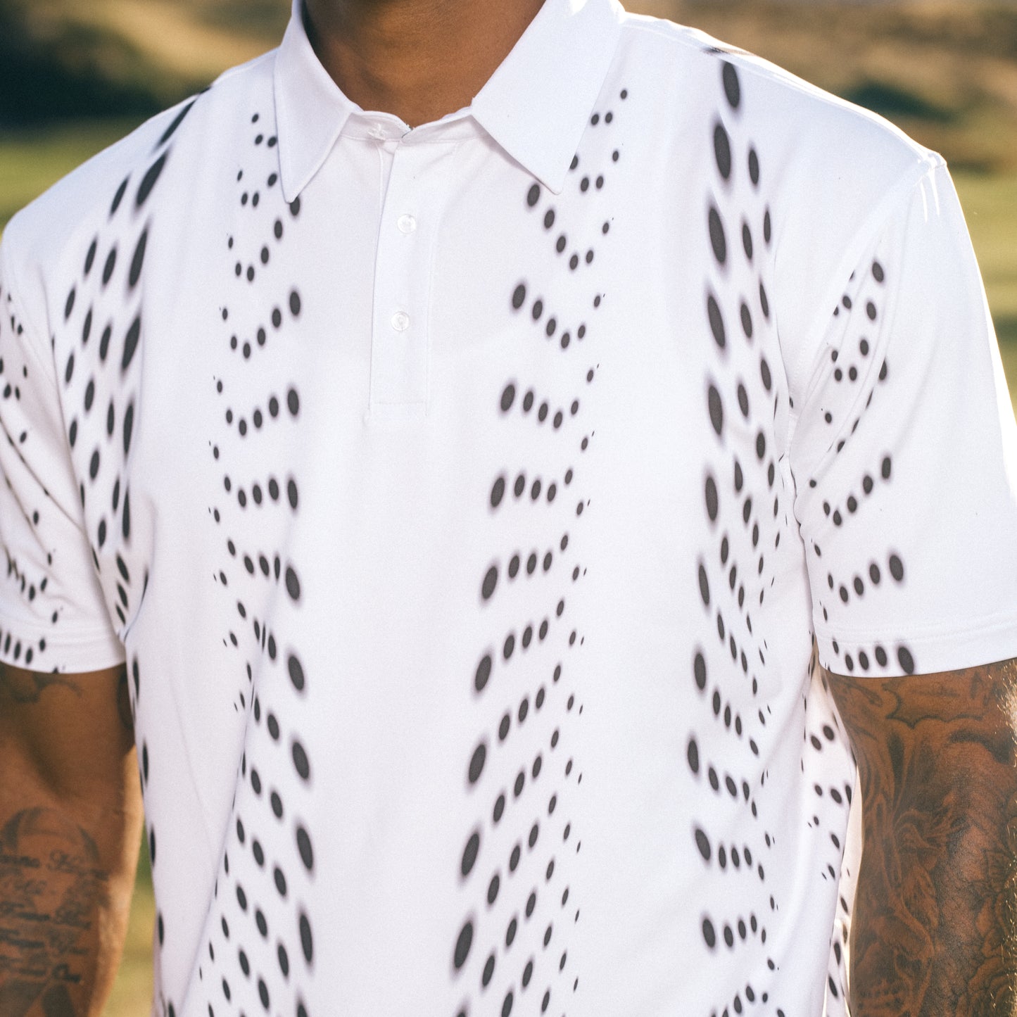 Warp Athletic Polo - White