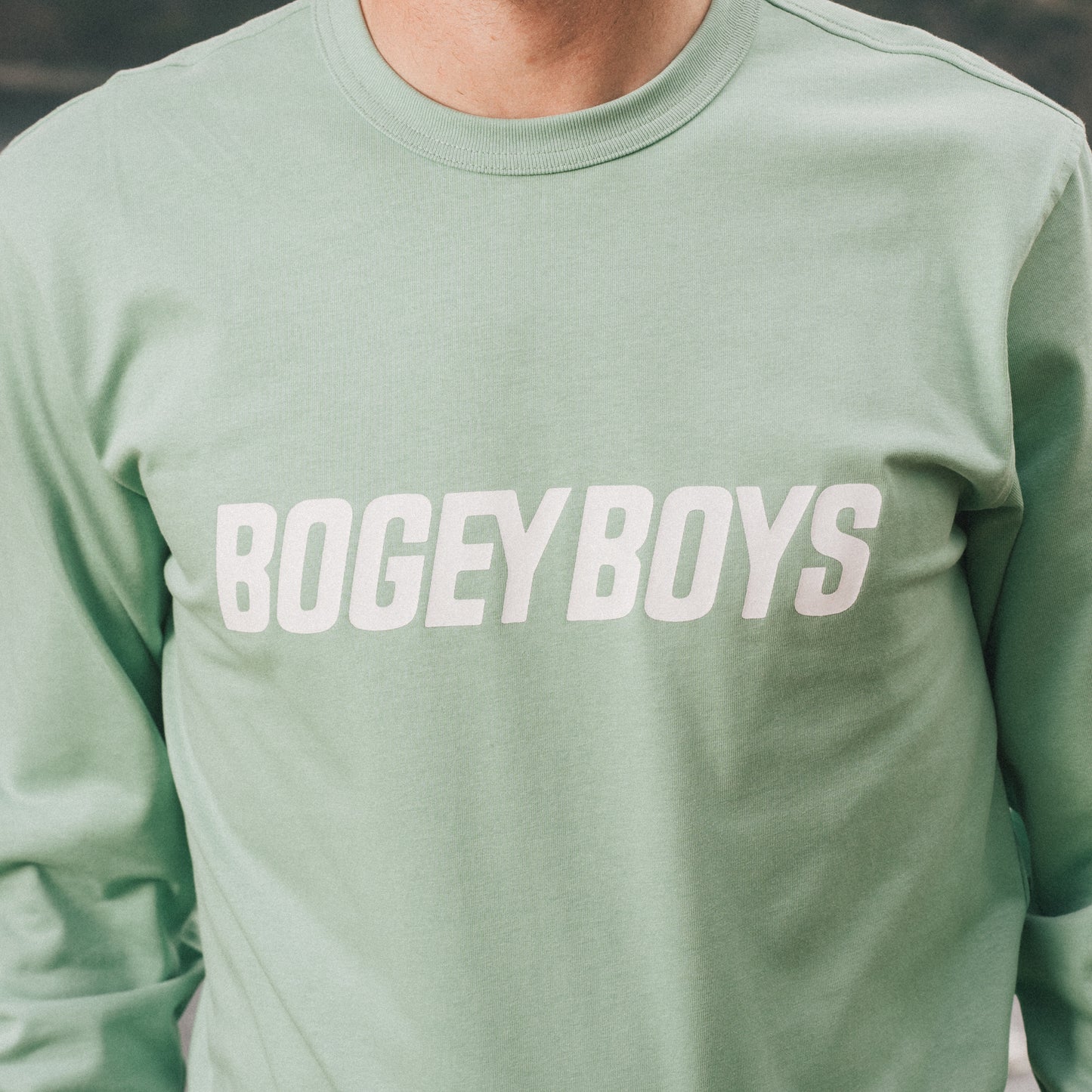 Bold Logo Longsleeve - Fair Green