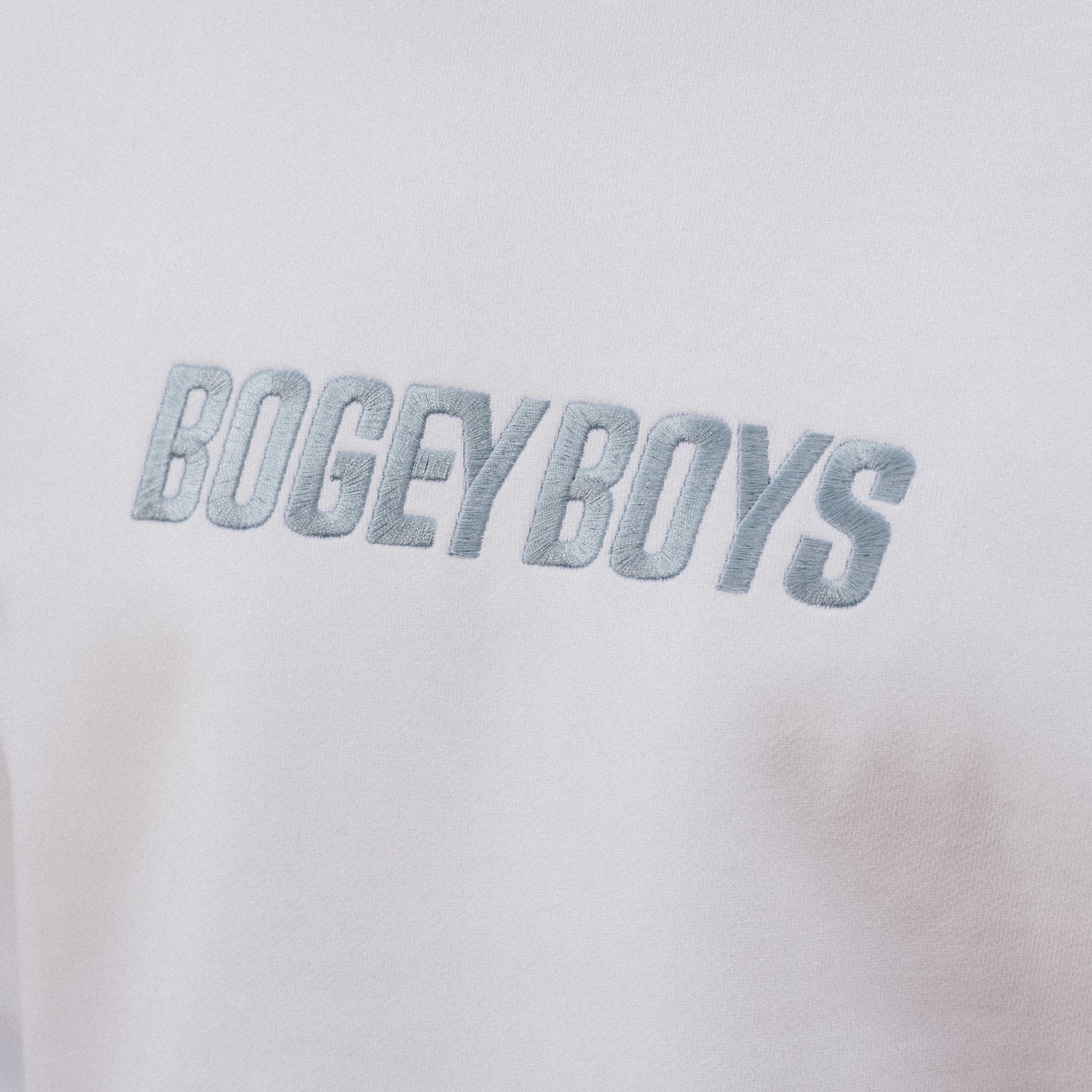 Bold Logo Crewneck - White