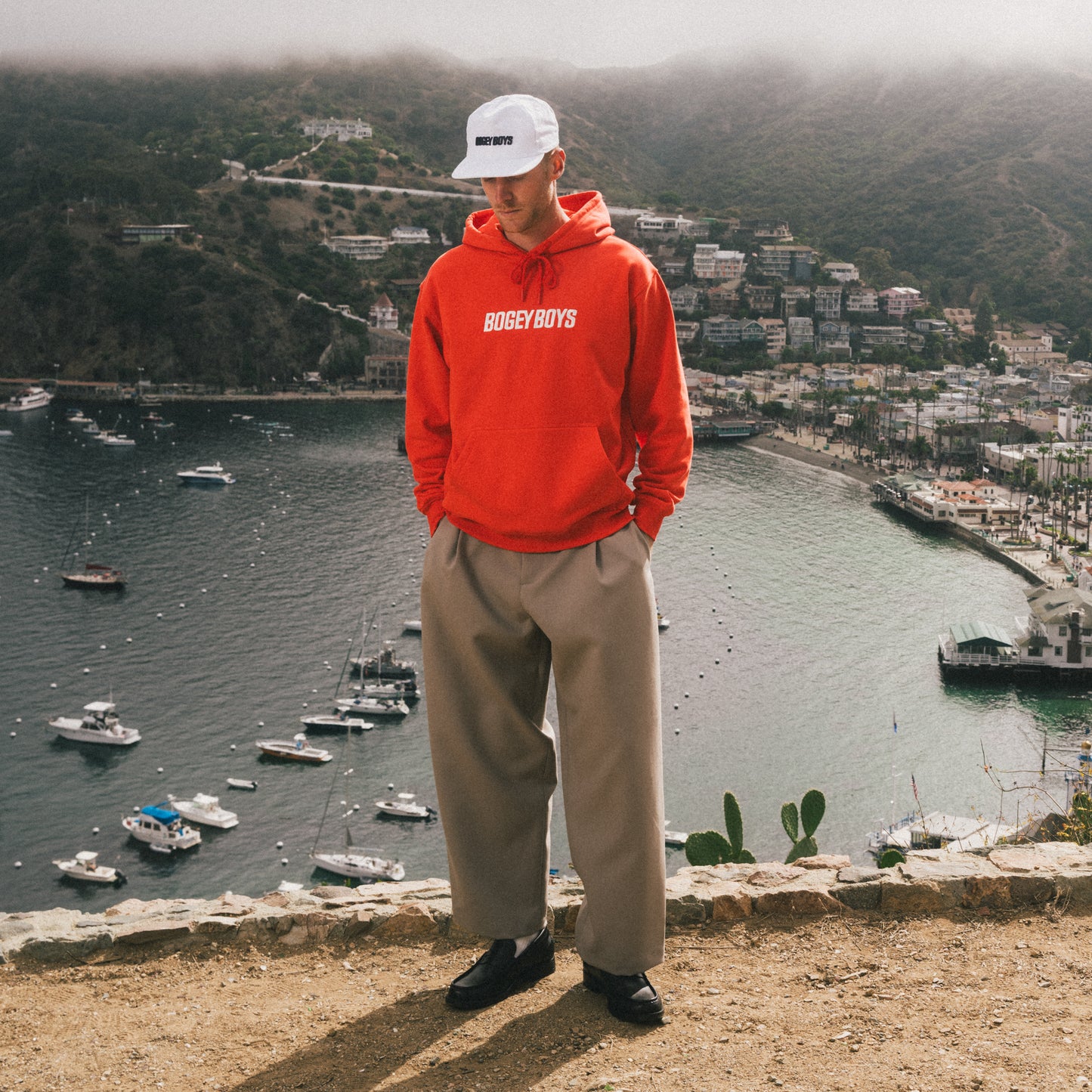 Bold Logo Hoodie - Tangerine