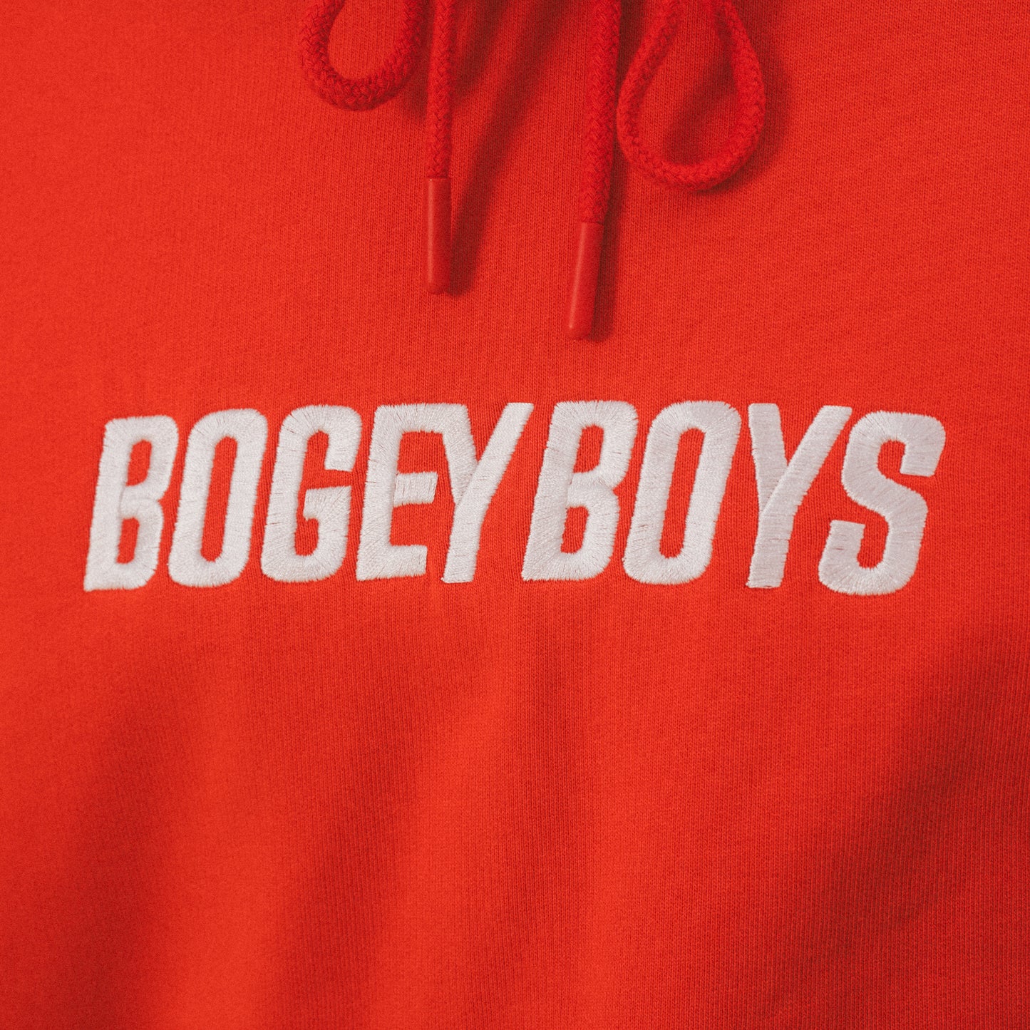 Bold Logo Hoodie - Tangerine