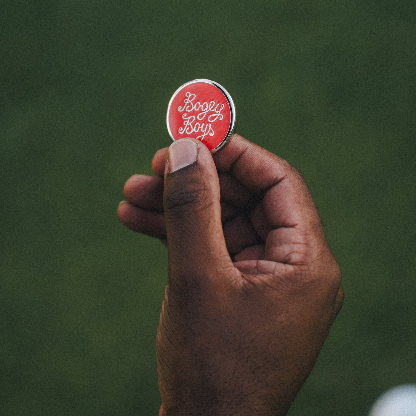 BBGC Check Ball Marker - Tangerine