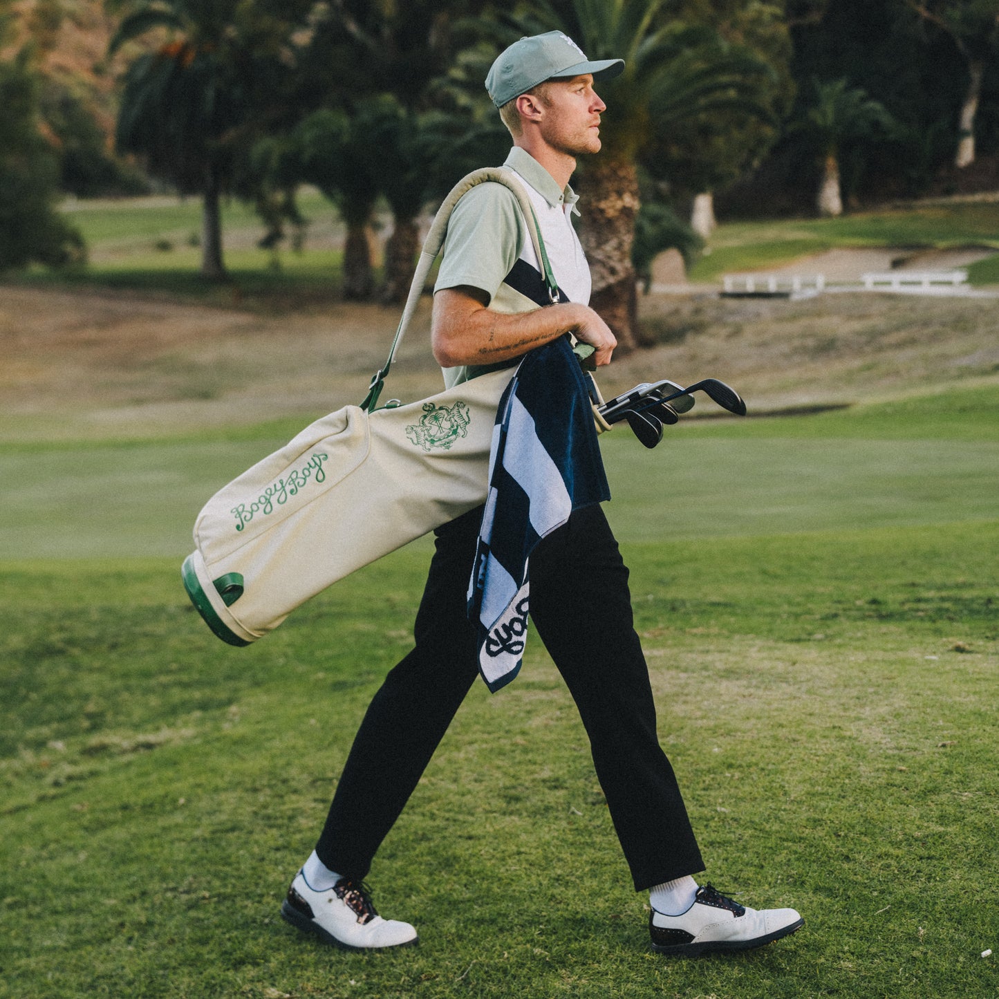 Bogey Boys Golf Towel - Sailor Stripe