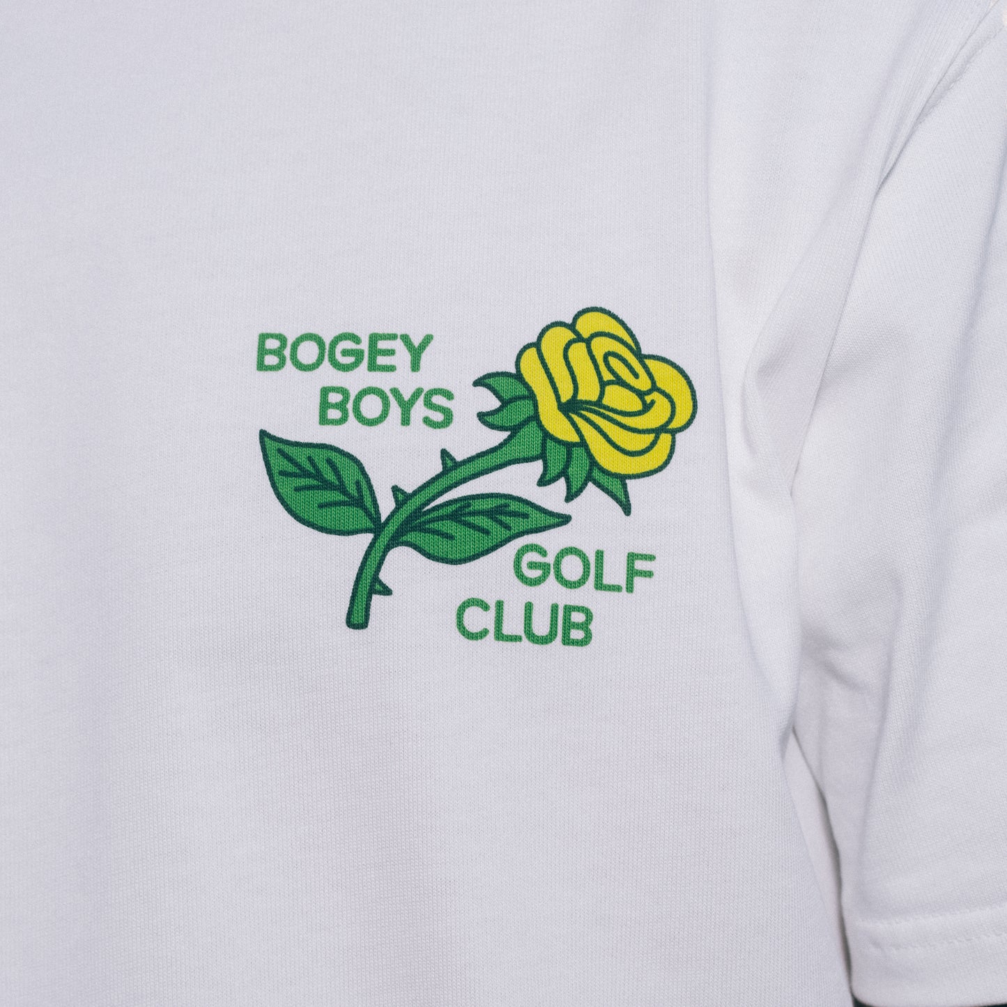 BBGC Rose T-Shirt - White