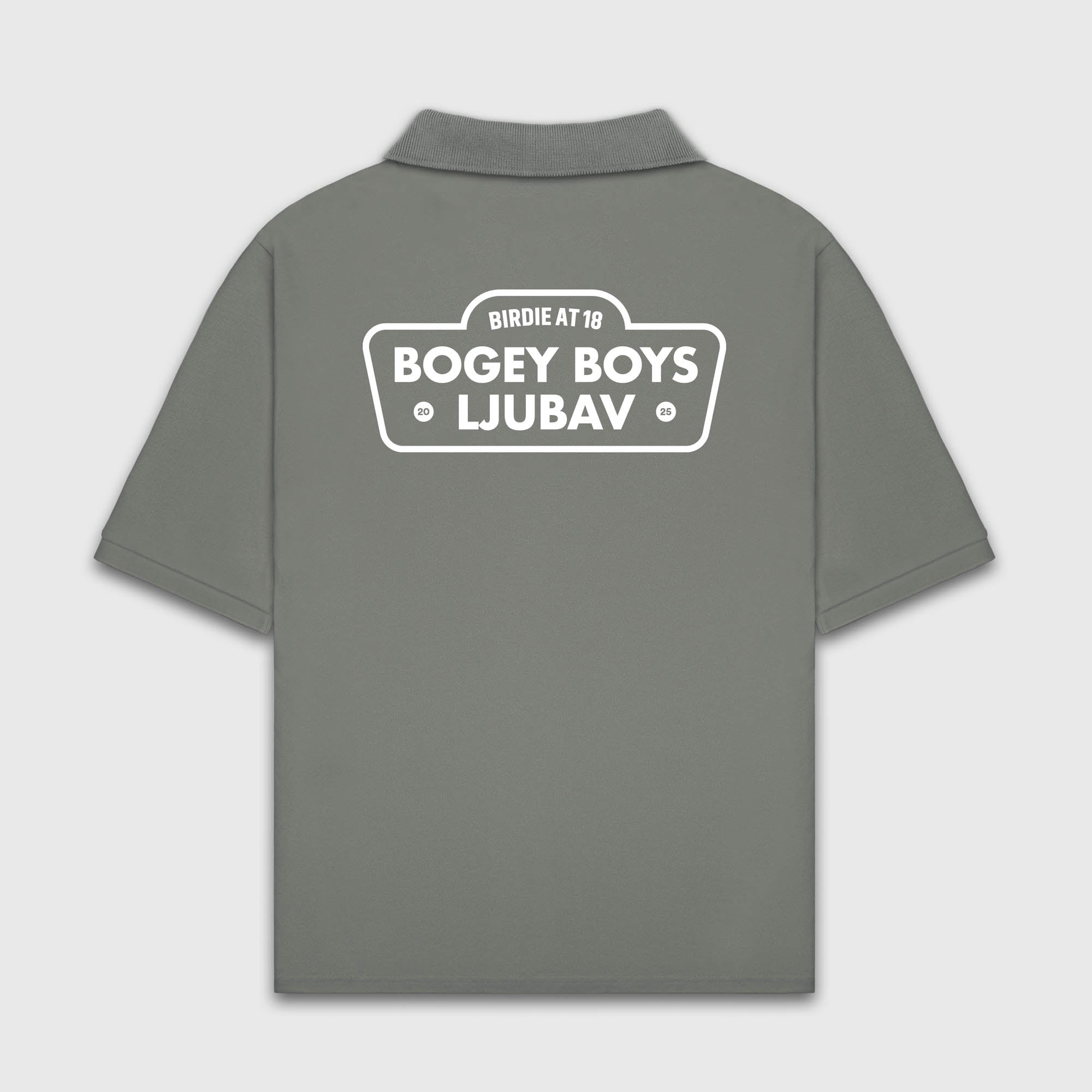 Ljubav x Bogey Boys Polo Shirt - Grey