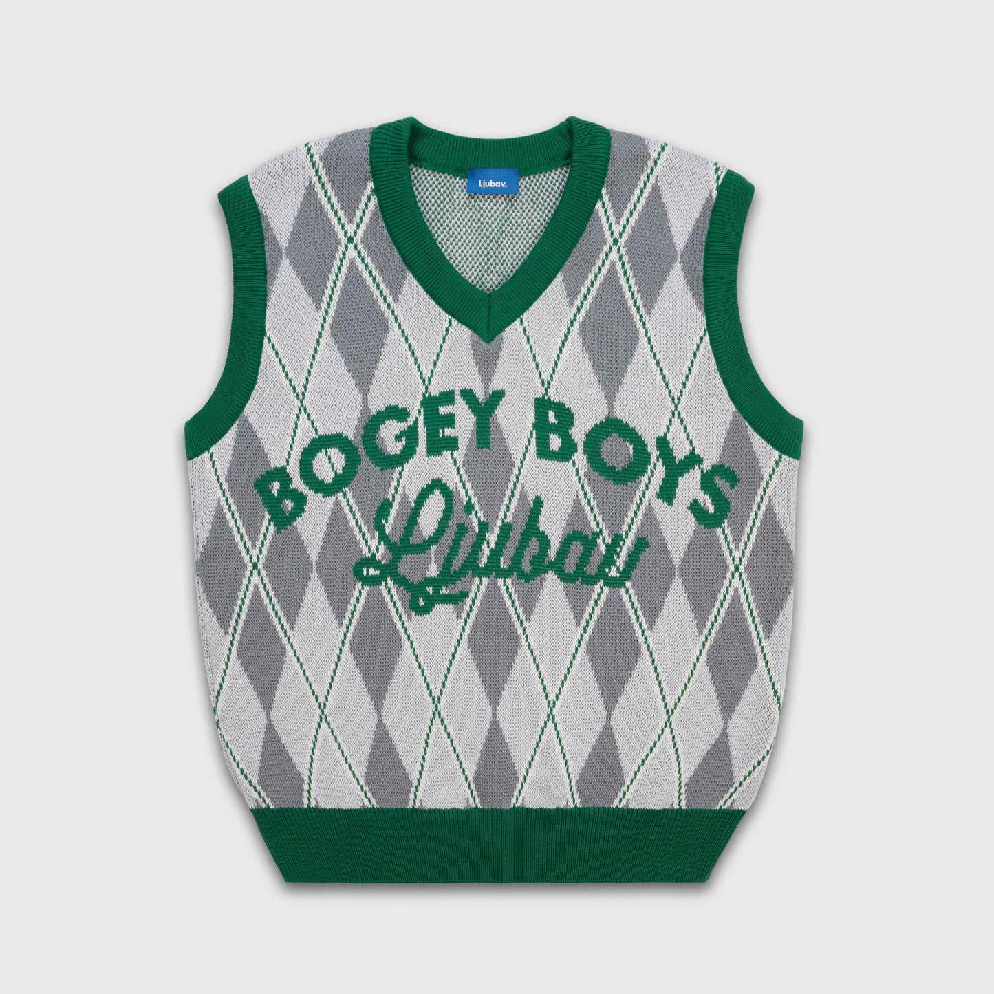 Ljubav x Bogey Boys Knit Vest - Green