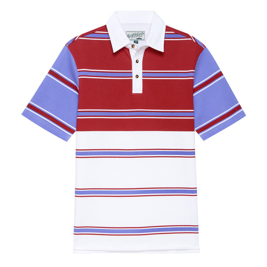 The GOAT Polo - Red/Purple