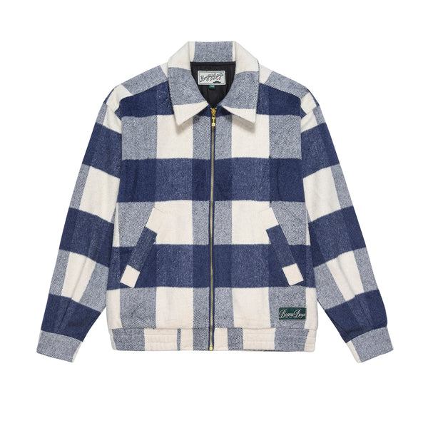 The Wool Jacket - Blue Plaid – Bogey Boys